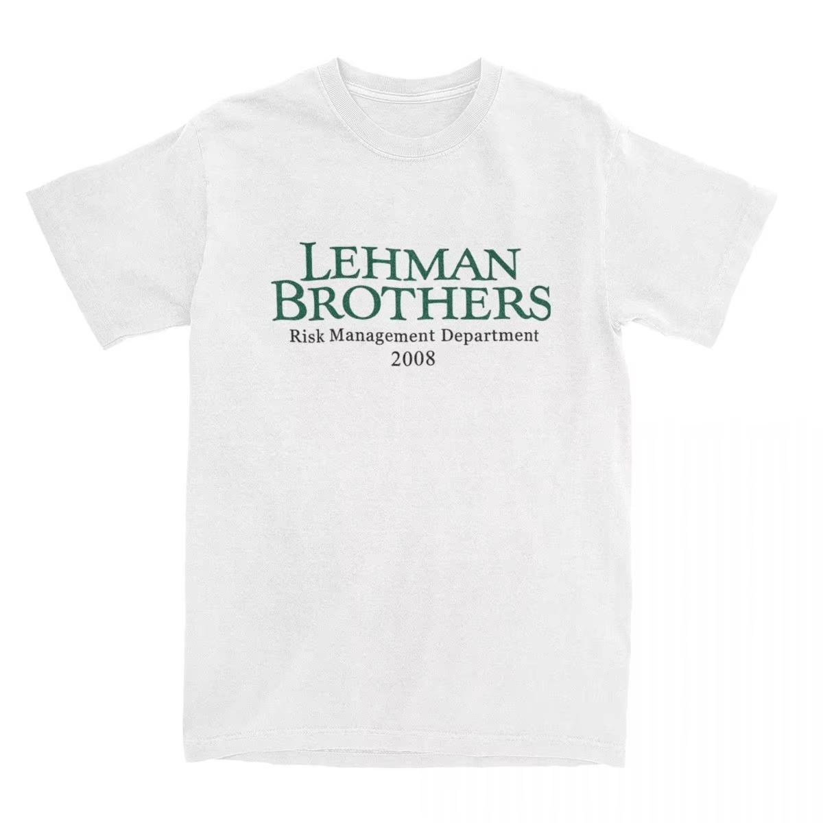 TShirt LehUnisex Brothers Risk UnisexageUnisext 2008 Financial T Shirts Bank Hippie Tee Shirt for Beach Casual Short Sleeve Tees M
TShirt LehUnisex Brothers Risk UnisexageUnisext 2008 Financial T Shirts Bank Hippie Tee Shirt for Beach Casual Short Sleeve Tees M