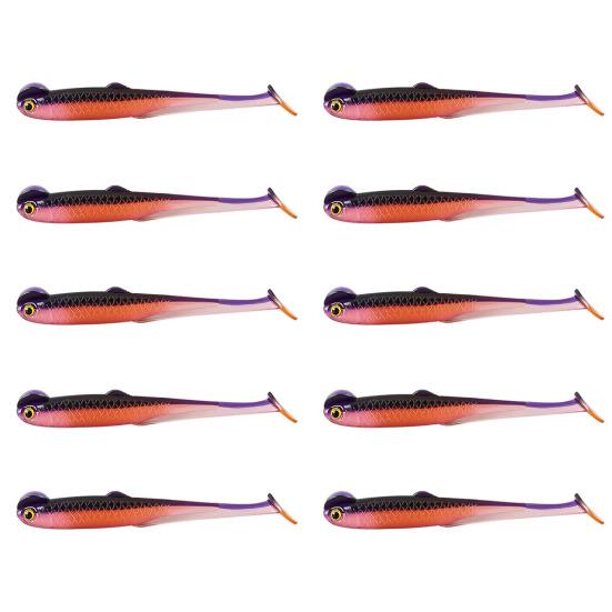 10 шт. Рыболовные приманки Мягкие приманки Реалистичный вид Естественная игра T-образный хвост Искусственные приманки Свимбейты Рыболовные снасти
10 шт. Рыболовные приманки Мягкие приманки Реалистичный вид Естественная игра T-образный хвост Искусственные приманки Свимбейты Рыболовные снасти