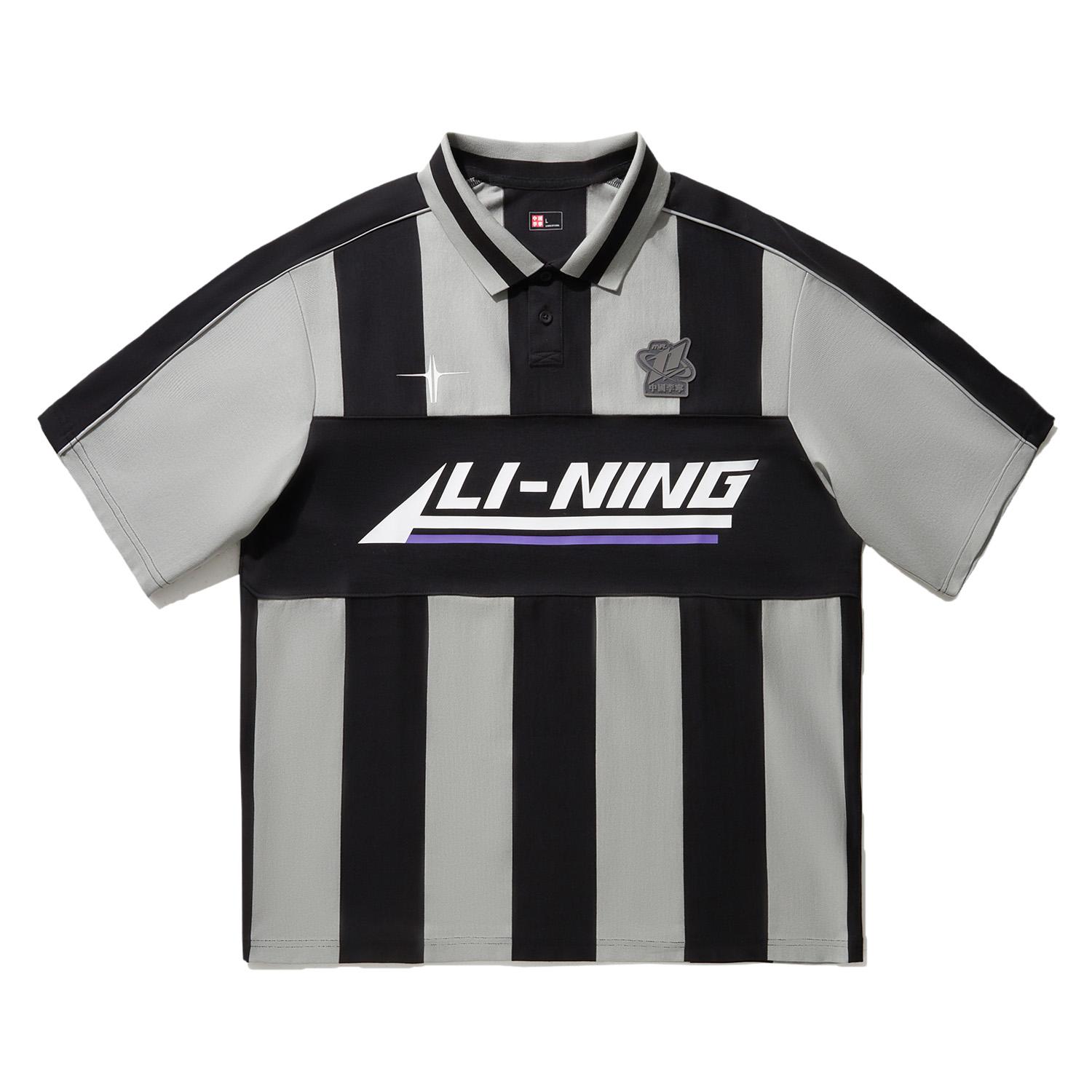 Li Ning Reignite Series Striped Letter Pullover Sports Polo Shirt Men Polo Shirts Black Ultimate-Gray APLU033-2 L
Li Ning Reignite Series Striped Letter Pullover Sports Polo Shirt Men Polo Shirts Black Ultimate-Gray APLU033-2 L
