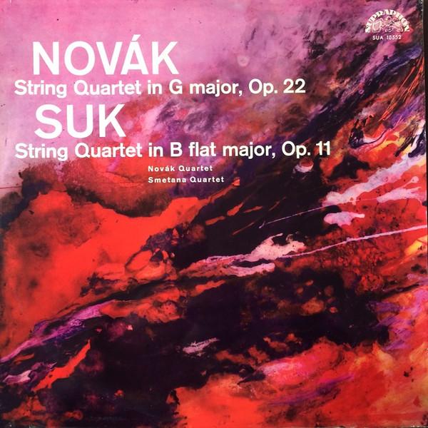 LP Record VÍTĚZSLAV NOVÁK, JOSEF SUK - String Quartet In G Major, Op. 22 / SUAST50552 Supraphon 1966 Czechoslov Classical Used
LP Record VÍTĚZSLAV NOVÁK, JOSEF SUK - String Quartet In G Major, Op. 22 / SUAST50552 Supraphon 1966 Czechoslov Classical Used