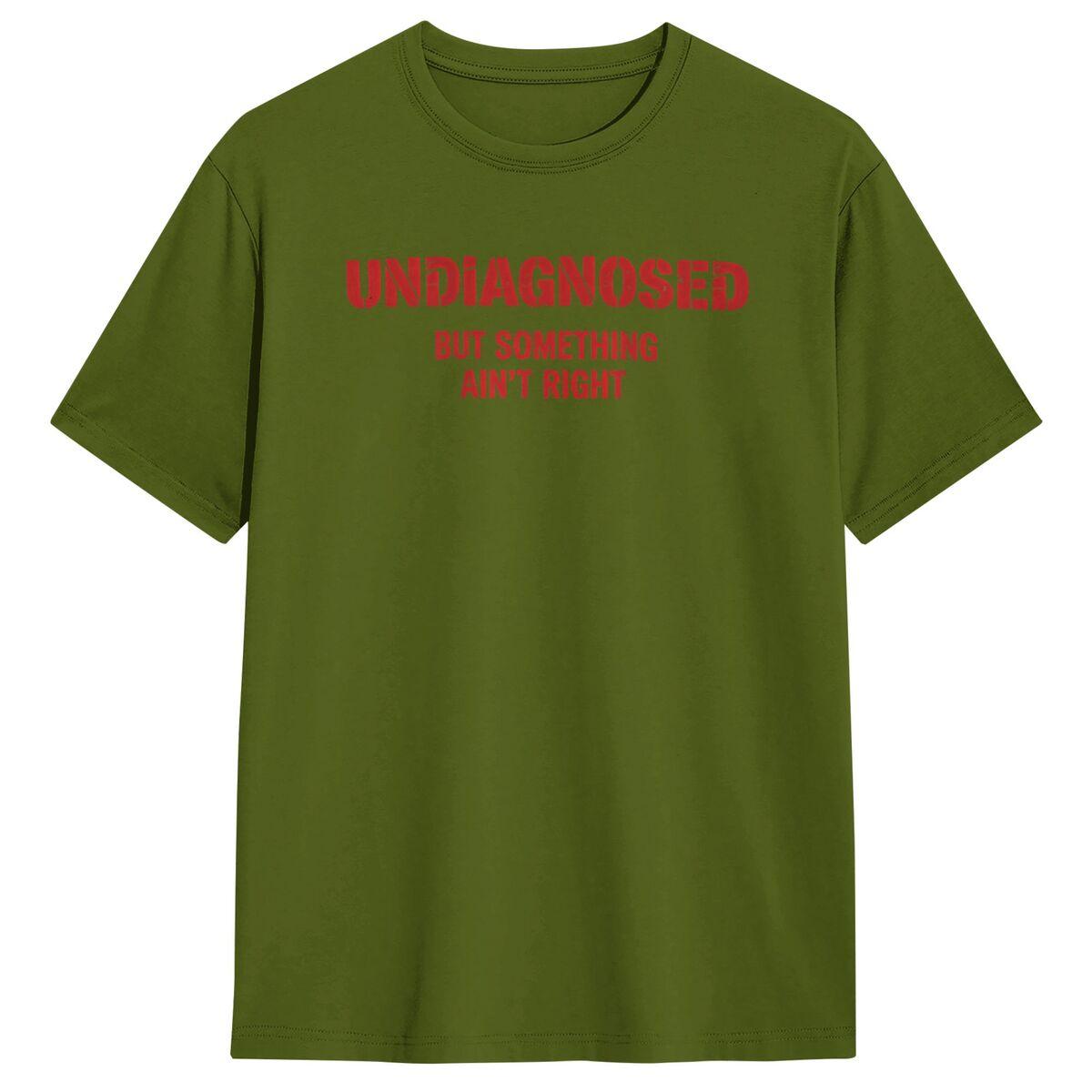 Undiagnosed But Something Ain t Right T-Shirt Man Vintage Cotton T Shirts Summer Round Neck Harajuku Tees Design Oversized Tops 4XL
Undiagnosed But Something Ain t Right T-Shirt Man Vintage Cotton T Shirts Summer Round Neck Harajuku Tees Design Oversized Tops 4XL