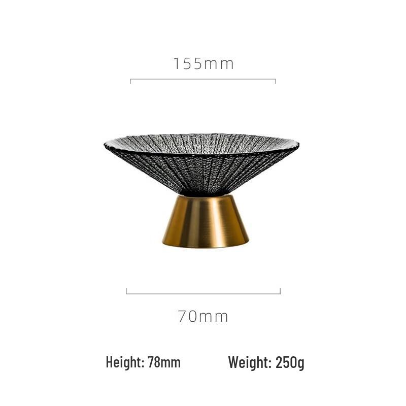 Devish Light Luxury Glass Fruit Bowl
Devish Light Luxury Glass Fruit Bowl