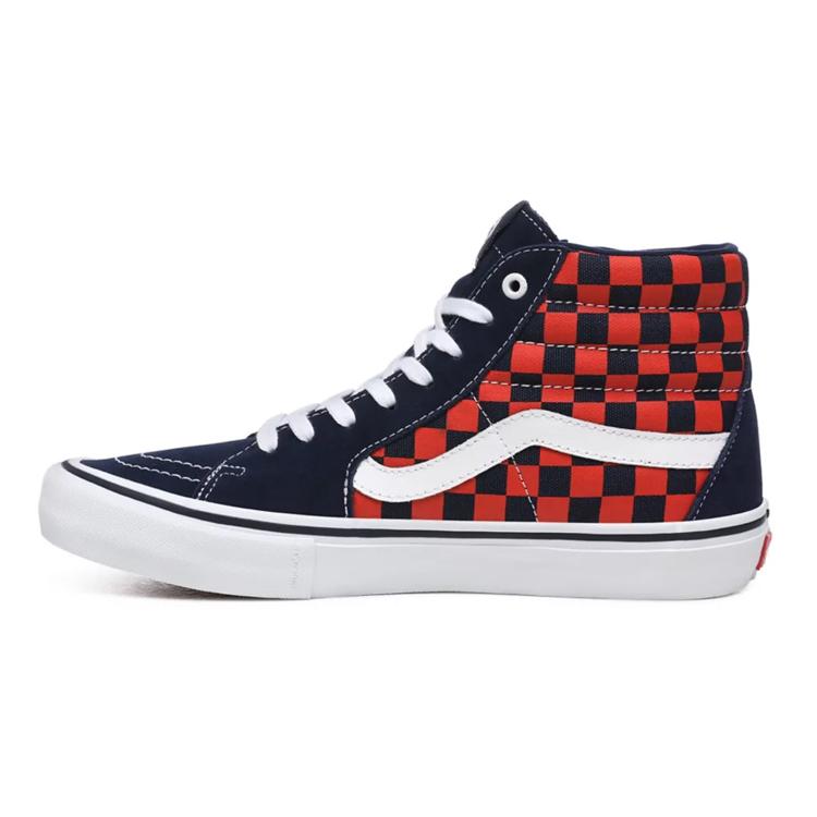 Vans SK8 Hi Pro Checkerboard - Navy Orange VN000VHGW7E 35
Vans SK8 Hi Pro Checkerboard - Navy Orange VN000VHGW7E 35
