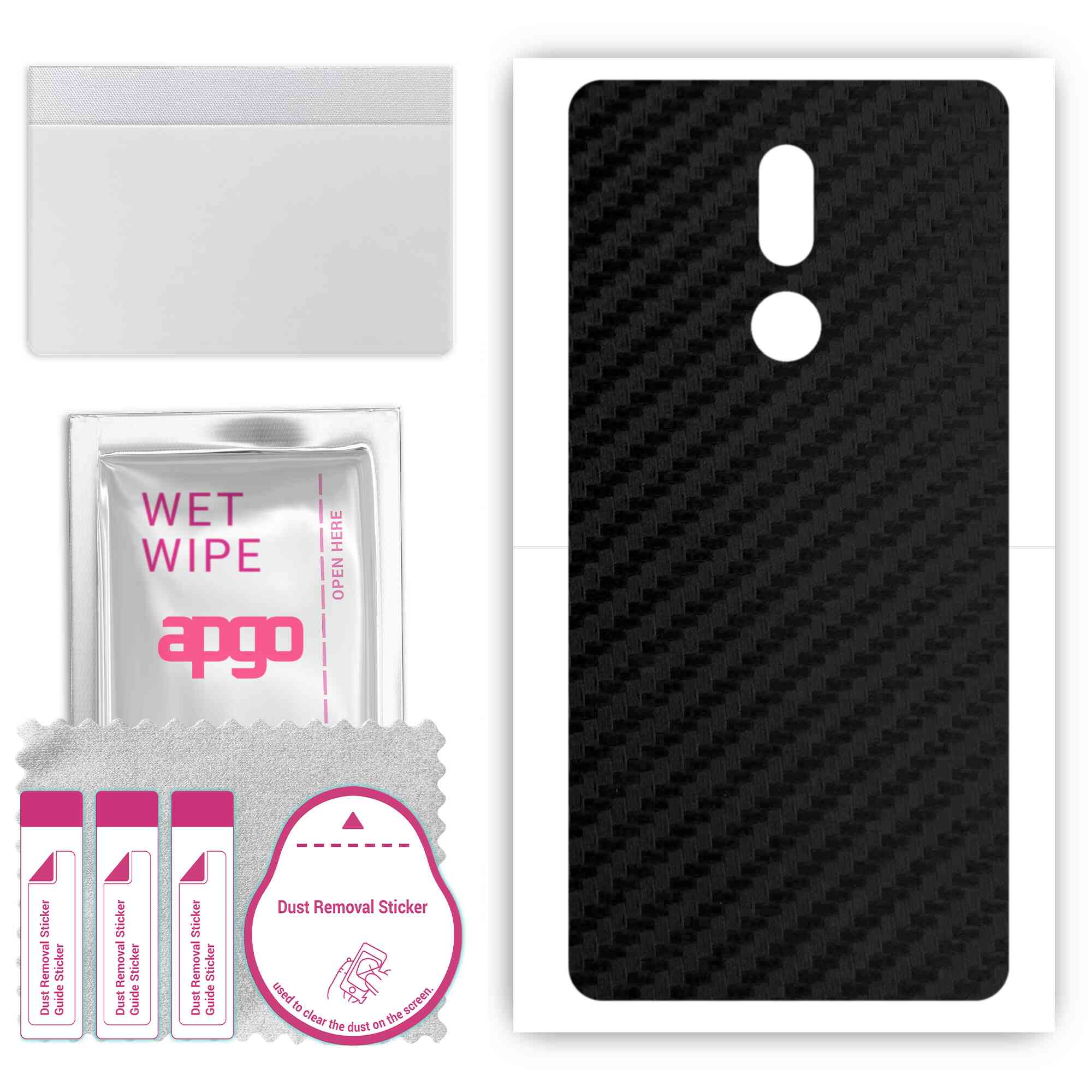 apgo Protective Skin Sticker for the back compatible with Nokia C3 TA-1258, Wrap Film, Foil, Vinyl - Pattern Carbon Black
apgo Protective Skin Sticker for the back compatible with Nokia C3 TA-1258, Wrap Film, Foil, Vinyl - Pattern Carbon Black