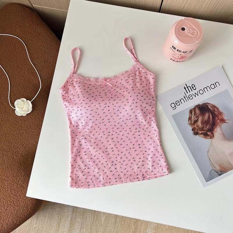 Элегантный кружевной цветочный принт Y2K тонкий сексуальный жилет цветочные топы один размер цветочные майки весна one size розовый
Элегантный кружевной цветочный принт Y2K тонкий сексуальный жилет цветочные топы один размер цветочные майки весна one size розовый