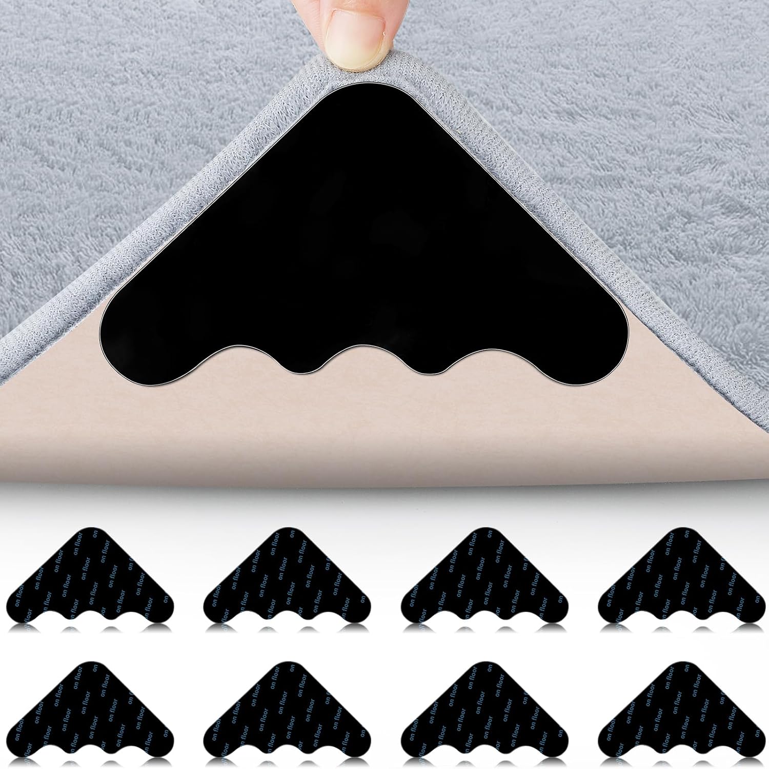 8PCS Rug Pad Grippers Cloud Shaped PU Nano Non Slip Rug Pad Carpet Fixed Sticker,115mm*85mm A
8PCS Rug Pad Grippers Cloud Shaped PU Nano Non Slip Rug Pad Carpet Fixed Sticker,115mm*85mm A