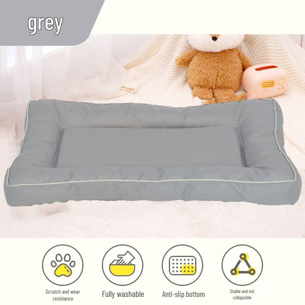 Летняя лежанка для собак, устойчивая к разрывам: Большое, Нескользящее, Водонепроницаемое, Утолщенное Лежанка для питомца L 70*45