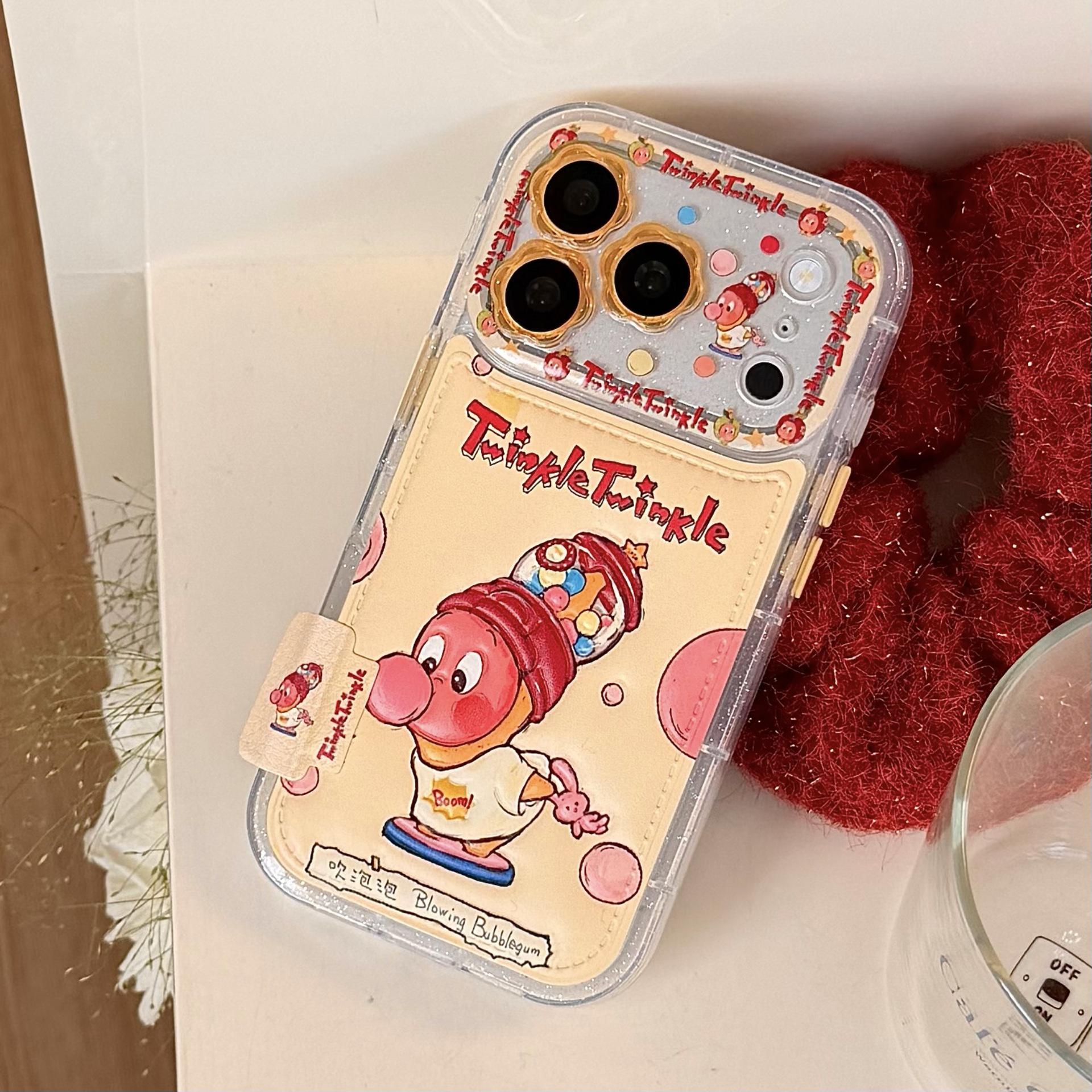 Cartoon Star Person Bubble Blowing Anti-Fall Phone Case for iPhone 17/16/15/14/13 PROMAX iPhone 17 Pro
Cartoon Star Person Bubble Blowing Anti-Fall Phone Case for iPhone 17/16/15/14/13 PROMAX iPhone 17 Pro