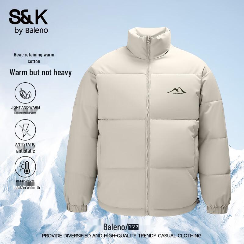 Baleno Men s S&K Stand Collar Padded Jacket M
Baleno Men s S&K Stand Collar Padded Jacket M