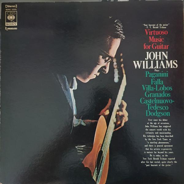 LP Record JOHN WILLIAMS - Virtuoso Music For Guitar SONC10391 CBS SONY Japan Classical Used
LP Record JOHN WILLIAMS - Virtuoso Music For Guitar SONC10391 CBS SONY Japan Classical Used