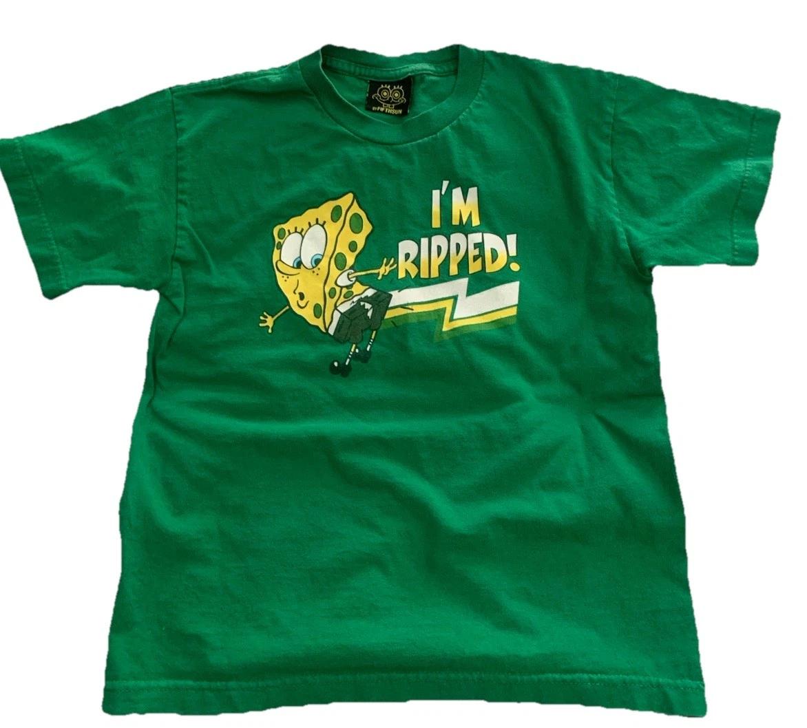 Vintage 2008 SpongeBob SquarePants I m Ripped! - kids T-shirt Kids size M 150
Vintage 2008 SpongeBob SquarePants I m Ripped! - kids T-shirt Kids size M 150
