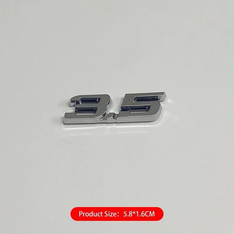 Universal 3D V6 2.4 3.5 Car Badge Trunk Sticker Silver Logo for Honda City Civic Accord CRV - Vehicle Accessory
Universal 3D V6 2.4 3.5 Car Badge Trunk Sticker Silver Logo for Honda City Civic Accord CRV - Vehicle Accessory