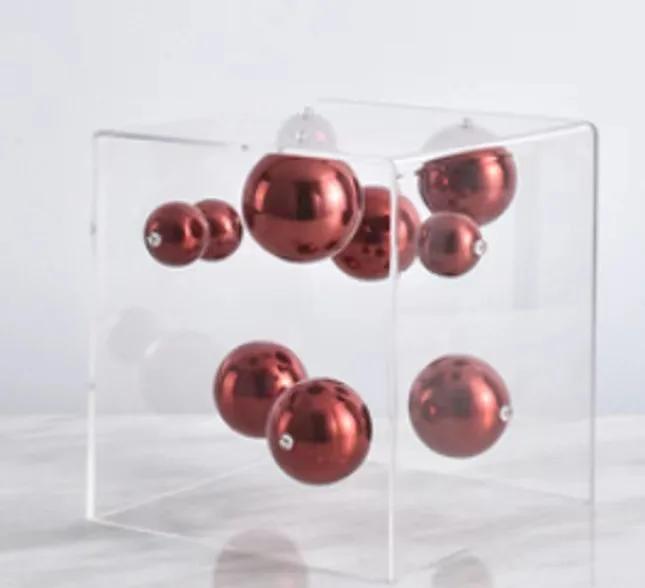 Geometric Metal Ball Art Transparent Acrylic Box Ornaments Modern Minimalist Square Living Room Decorations Desktop Furnishings
Geometric Metal Ball Art Transparent Acrylic Box Ornaments Modern Minimalist Square Living Room Decorations Desktop Furnishings