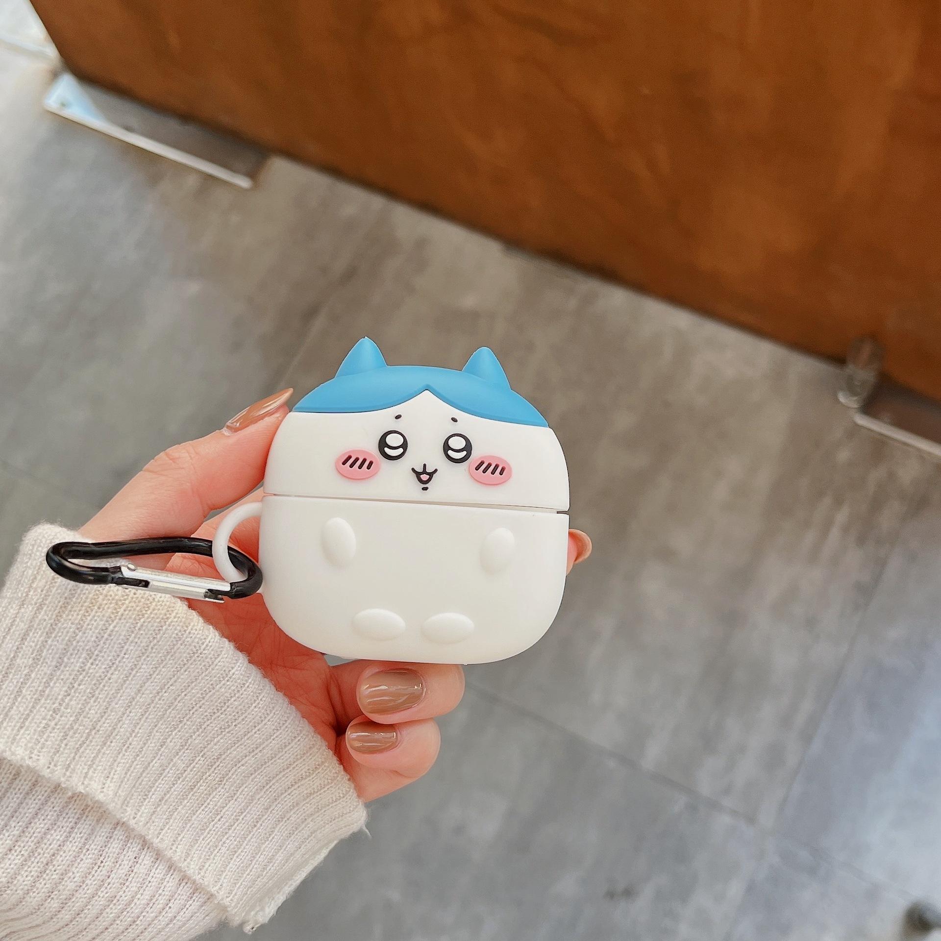 Милый чехол Chiikawa для Airpods 1/2/3 защитный чехол для Airpods Pro Pro2 Kawaii креативный беспроводной Bluetooth-наушник аниме-чехол For Airpods 1 2
Милый чехол Chiikawa для Airpods 1/2/3 защитный чехол для Airpods Pro Pro2 Kawaii креативный беспроводной Bluetooth-наушник аниме-чехол For Airpods 1 2