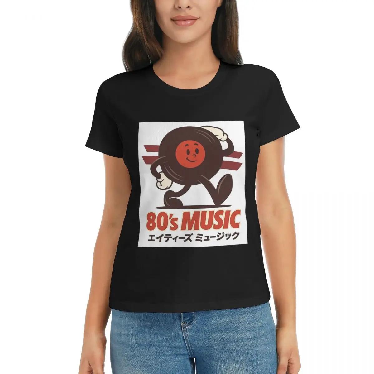 Women TShirt 80 Music Summer Short Sleeve Tees Round Neck Cotton T Shirts Clothes Tops Streetwear 4XL
Women TShirt 80 Music Summer Short Sleeve Tees Round Neck Cotton T Shirts Clothes Tops Streetwear 4XL