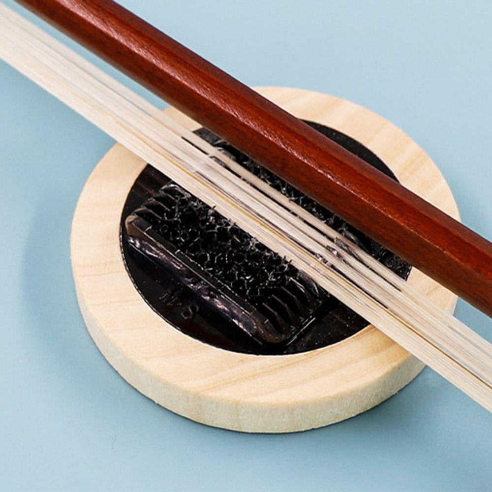 5.9*5.9cm Violin Bow Tail Comb Wood Erhu Bow Brush Violin Bow Hair Brush Students Use чорний
5.9*5.9cm Violin Bow Tail Comb Wood Erhu Bow Brush Violin Bow Hair Brush Students Use чорний