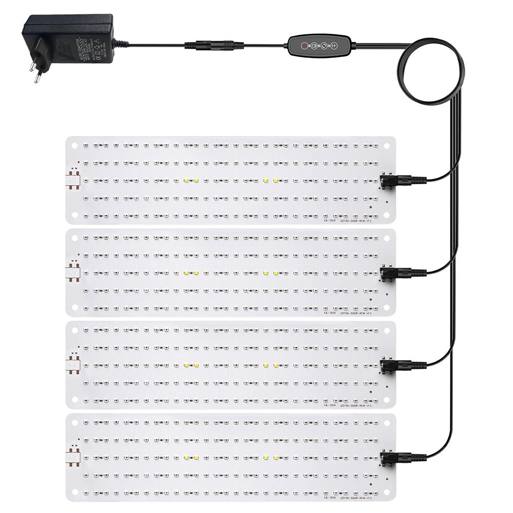 12V 4-Panel Plant Seedling Growth Light 6 Brightness Plant Shelf Fill Light,EU Plug Red+Blue Light
12V 4-Panel Plant Seedling Growth Light 6 Brightness Plant Shelf Fill Light,EU Plug Red+Blue Light