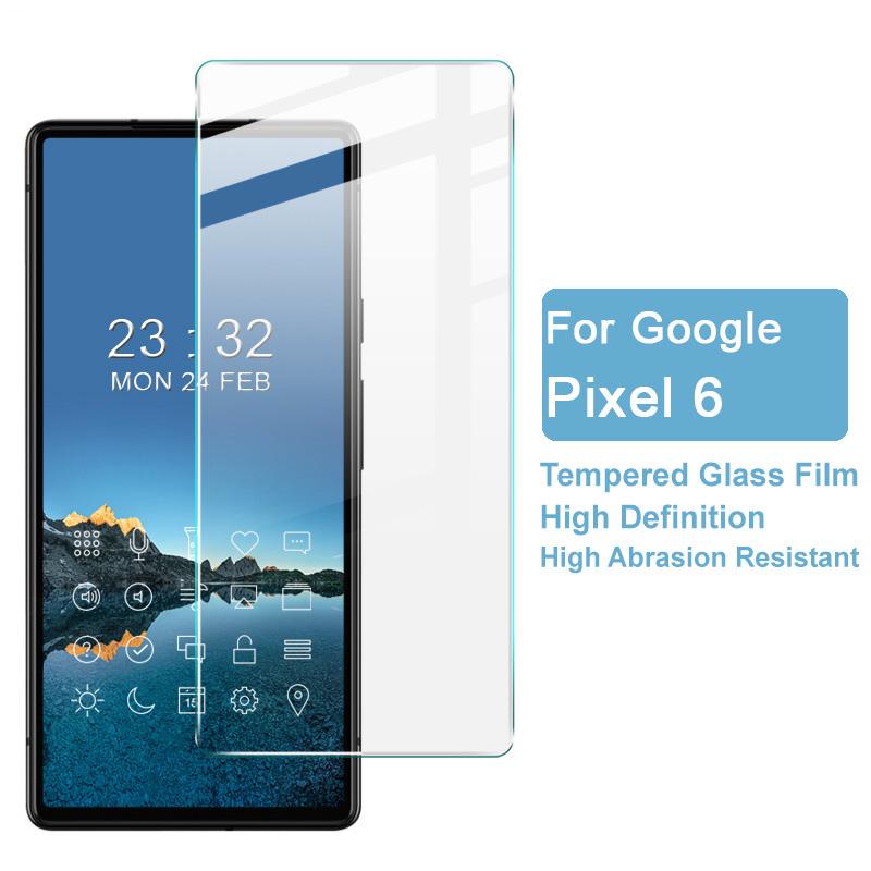 IMAK H Series Tempered Glass Screen Protector for Google Pixel 6 Shatter-Proof Ultra Clear Film Type A
IMAK H Series Tempered Glass Screen Protector for Google Pixel 6 Shatter-Proof Ultra Clear Film Type A