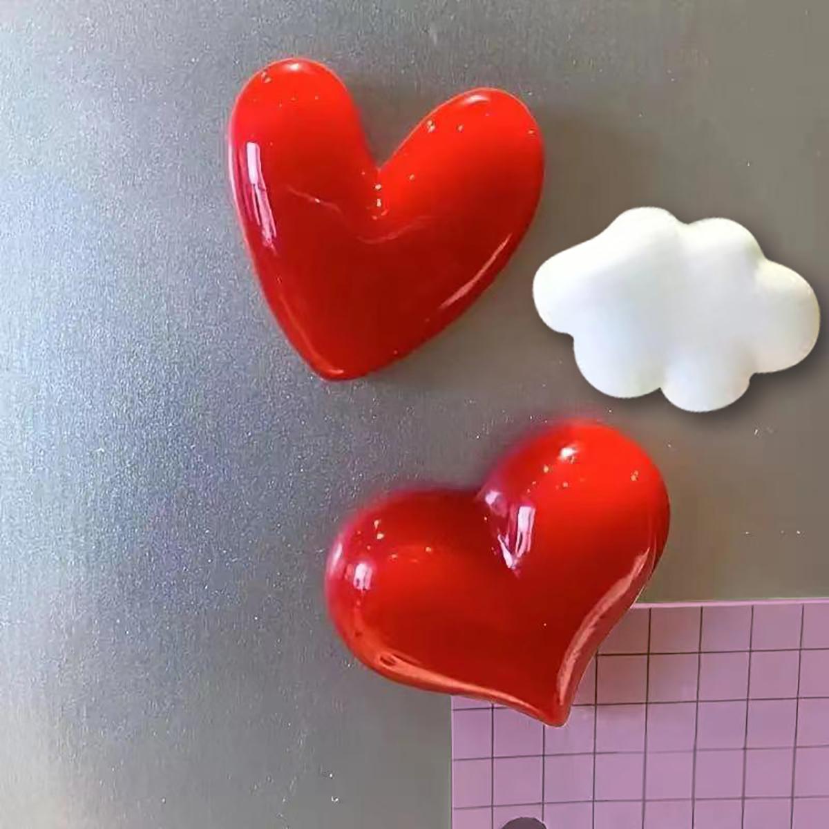 3pcs Cloud and Love Combination Set Heart shaped Refrigerator Magnet Set - Cute and Simple Decorative Magnet
3pcs Cloud and Love Combination Set Heart shaped Refrigerator Magnet Set - Cute and Simple Decorative Magnet