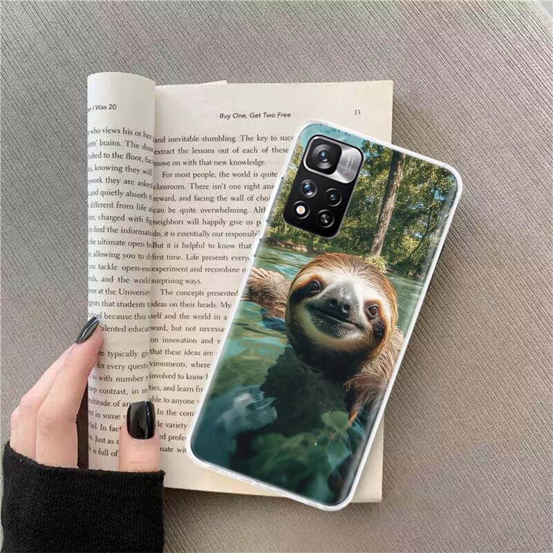 Cute Sloth Phone Case For Redmi Note 13 12 Pro Plus 14 15 Pro 5G 11 11T 11E 11S 10 Pro 10S 9 9S Cover Cell Clear TPU Capa Cases Redmi Note 14 Pro 4G
Cute Sloth Phone Case For Redmi Note 13 12 Pro Plus 14 15 Pro 5G 11 11T 11E 11S 10 Pro 10S 9 9S Cover Cell Clear TPU Capa Cases Redmi Note 14 Pro 4G