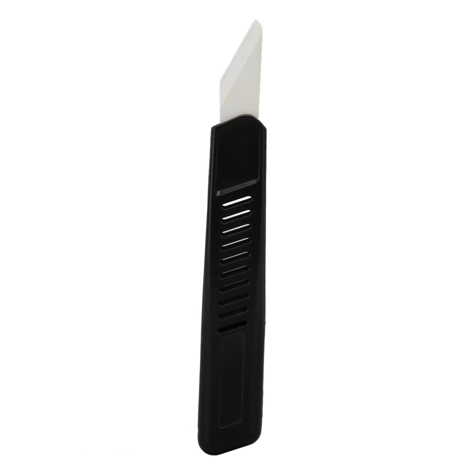 Leather Knife Ceramic Blade Plastic Handle Compact Light Durable Leather Sharping Knife for Cutting
Leather Knife Ceramic Blade Plastic Handle Compact Light Durable Leather Sharping Knife for Cutting