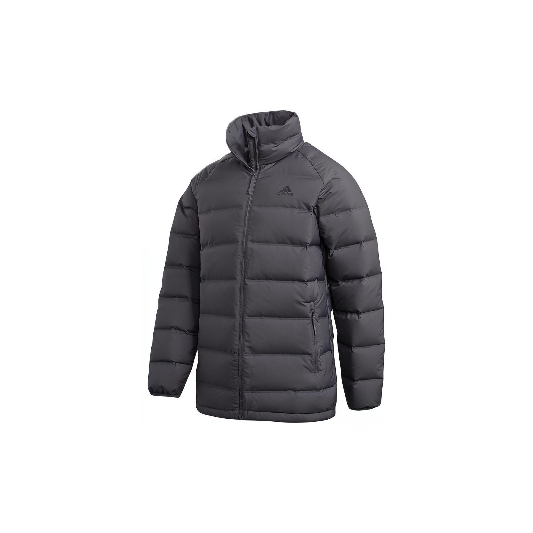 Adidas Helionic с воротником-стойкой, теплый повседневный пуховик, зимняя мужская верхняя одежда, темно-серый FT2530 S
Adidas Helionic с воротником-стойкой, теплый повседневный пуховик, зимняя мужская верхняя одежда, темно-серый FT2530 S