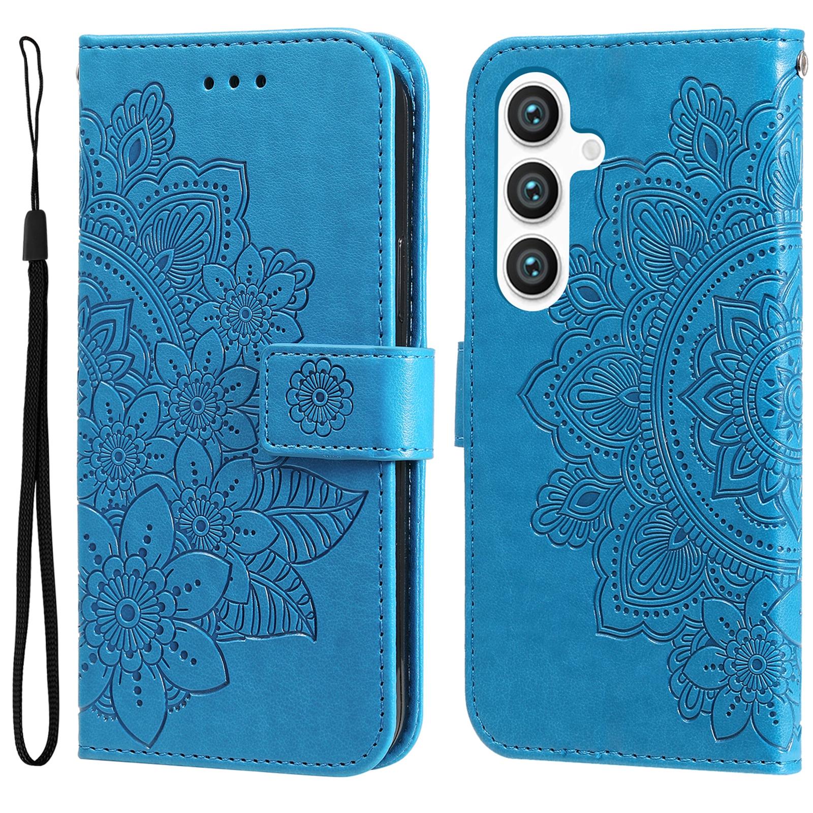 Для Samsung Galaxy S25 Чохол Квітковий візерунок PU шкіра Гаманець Підставка Чохол для телефону B
Для Samsung Galaxy S25 Чохол Квітковий візерунок PU шкіра Гаманець Підставка Чохол для телефону B
