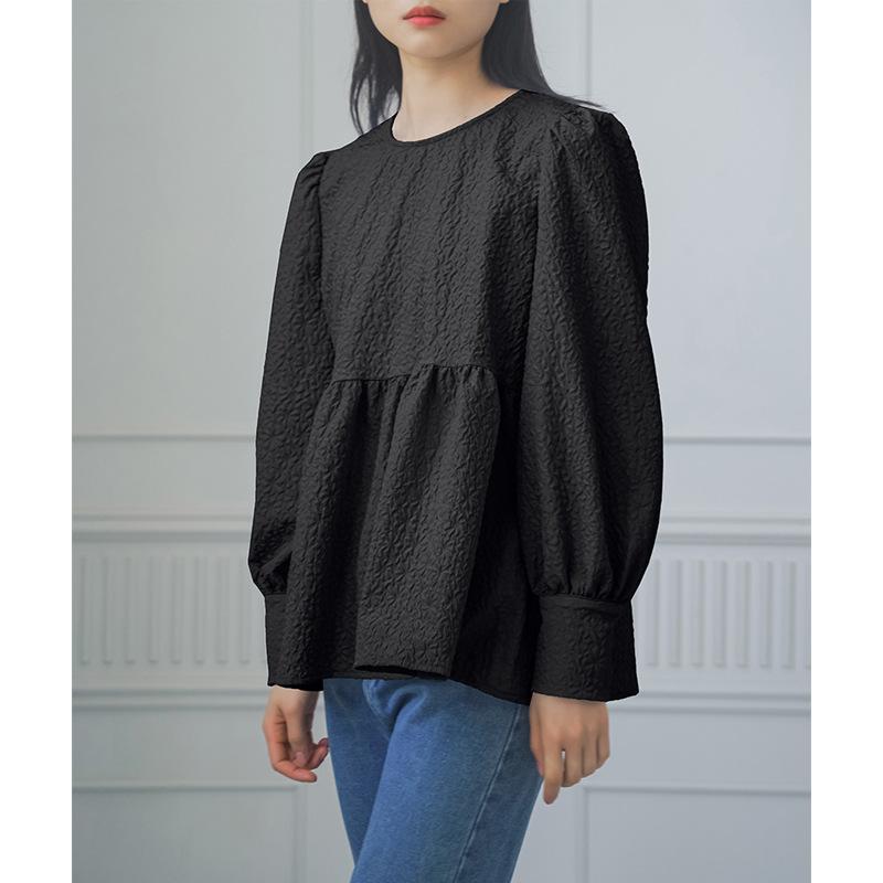 Весенне-летняя женская рубашка с длинными рукавами и тиснением, темный узор, свободный топ, новый стиль L
Весенне-летняя женская рубашка с длинными рукавами и тиснением, темный узор, свободный топ, новый стиль L