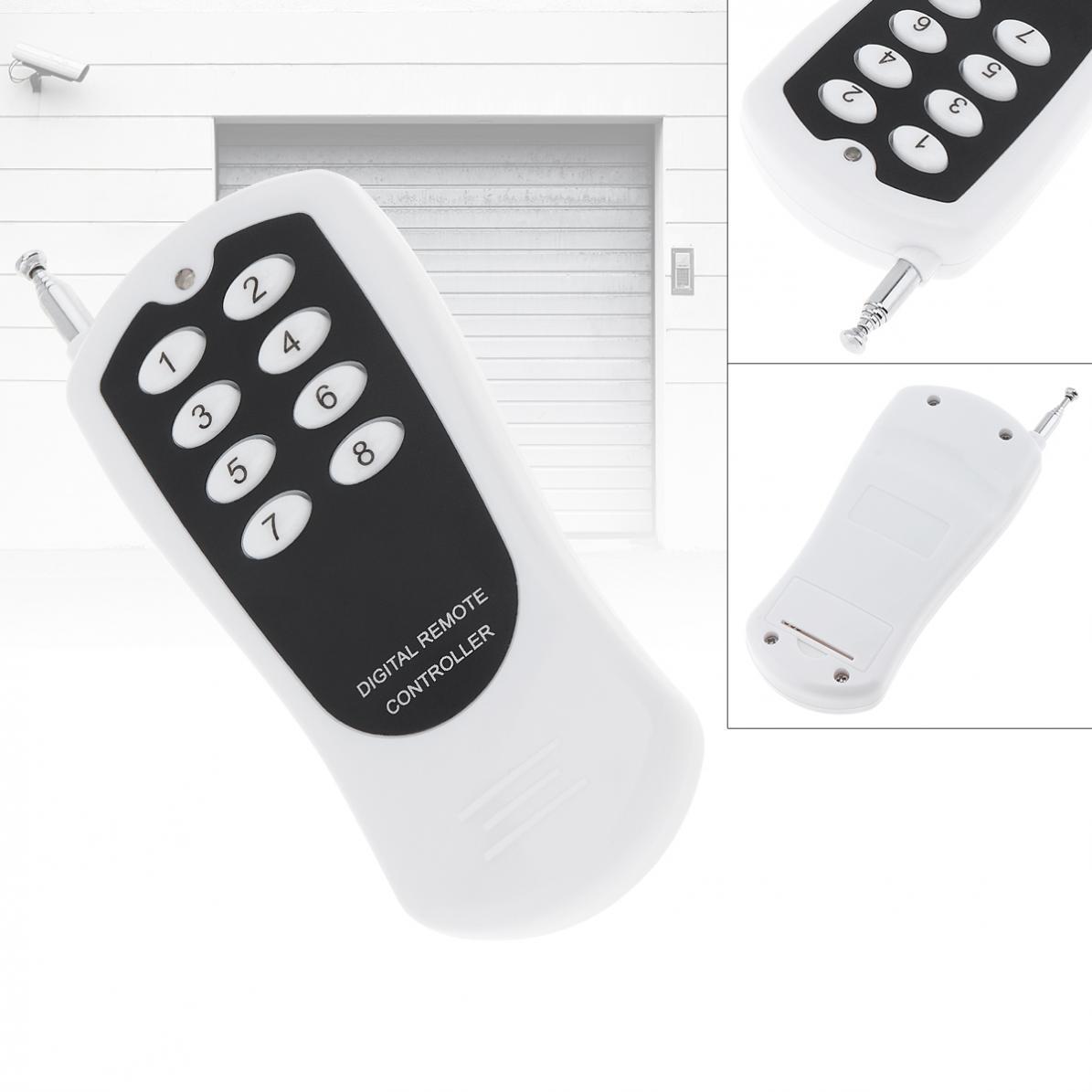 Высокоэнергетическое беспроводное дистанционное управление с 1000 метров на большие расстояния и 8 кнопки дистанционного управления 
Высокоэнергетическое беспроводное дистанционное управление с 1000 метров на большие расстояния и 8 кнопки дистанционного управления