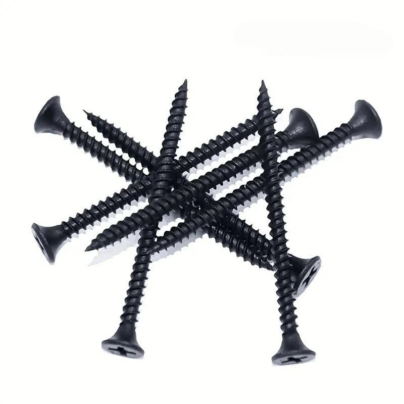 500g M3.5 Black Cross Flat Head Sheet Metal Screws Drill Wood Carbon Steel Screws Suitable For Wood Furniture Maintenance 16mm
500g M3.5 Black Cross Flat Head Sheet Metal Screws Drill Wood Carbon Steel Screws Suitable For Wood Furniture Maintenance 16mm