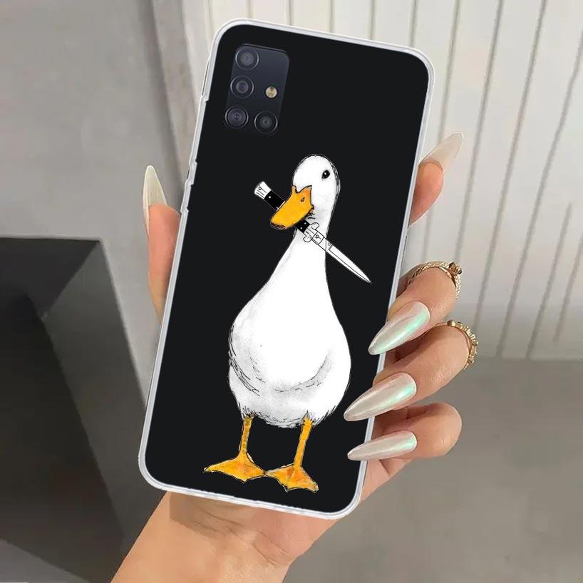 Мультяшный Чехол для Телефона с Уткой и Гусем для Samsung Galaxy A52 A42 A32 A22 A12 A02S A72 A51 A50S A41 A31 A21S A71 A40 A30S A20S A10S Samsung A22 5G
Мультяшный Чехол для Телефона с Уткой и Гусем для Samsung Galaxy A52 A42 A32 A22 A12 A02S A72 A51 A50S A41 A31 A21S A71 A40 A30S A20S A10S Samsung A22 5G
