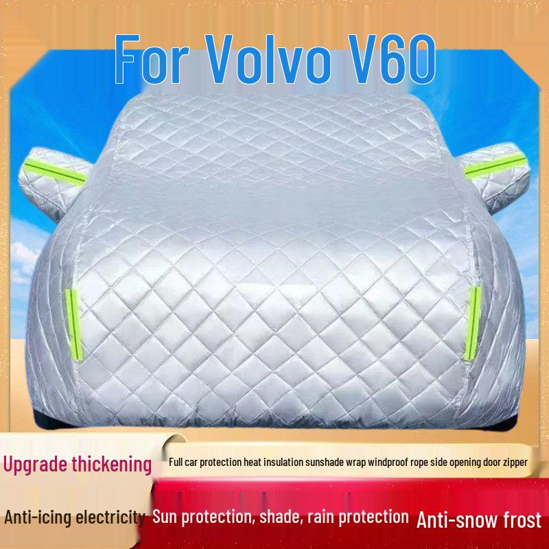 2025 Volvo V60 Car Cover: Cotton Quilt for Sun, Rain, Snow, Dust Protection & Heat Insulation Enhanced with Cotton, Four Seasons Hail Protection
2025 Volvo V60 Car Cover: Cotton Quilt for Sun, Rain, Snow, Dust Protection & Heat Insulation Enhanced with Cotton, Four Seasons Hail Protection