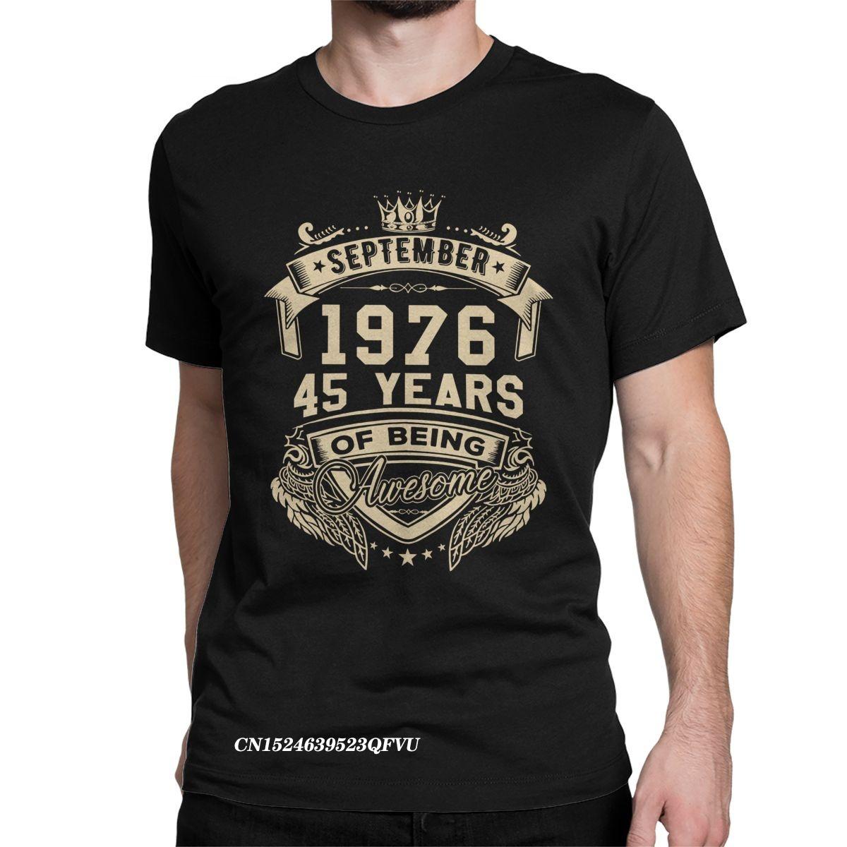 Men Women s Tee Shirt Born In September 1976 45 Years Of Being Tee Shirt 45th Birthday Tops T Shirts Crewneck Clothes Summer 5XL різнокольоровий
Men Women s Tee Shirt Born In September 1976 45 Years Of Being Tee Shirt 45th Birthday Tops T Shirts Crewneck Clothes Summer 5XL різнокольоровий