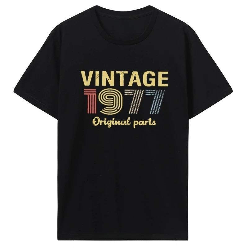 Vintage 1977 Limited Edition T Shirt Women Men Summer Cotton Tshirt Short Sleeve Oversized Graphic Tee Shirt Mens Clothing 4XL
Vintage 1977 Limited Edition T Shirt Women Men Summer Cotton Tshirt Short Sleeve Oversized Graphic Tee Shirt Mens Clothing 4XL