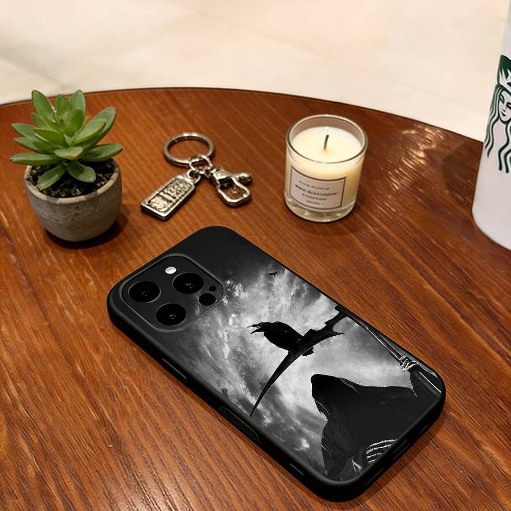 Grim Reaper Skull Skeleton Phone Case For iPhone 17, 16,15,14,13,12,11 Plus,Pro Max, Others Soft Silicone Black Cover iPhoneXsMax
Grim Reaper Skull Skeleton Phone Case For iPhone 17, 16,15,14,13,12,11 Plus,Pro Max, Others Soft Silicone Black Cover iPhoneXsMax