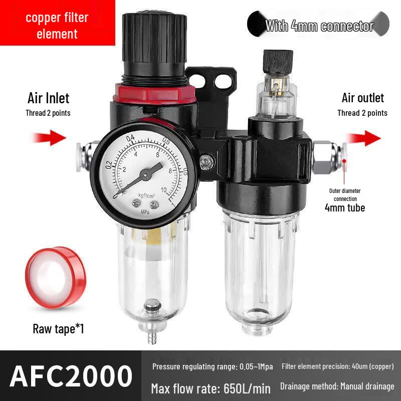 Aokewen AFC2000 Air Compressor Oil-Water Separator Filter
Aokewen AFC2000 Air Compressor Oil-Water Separator Filter