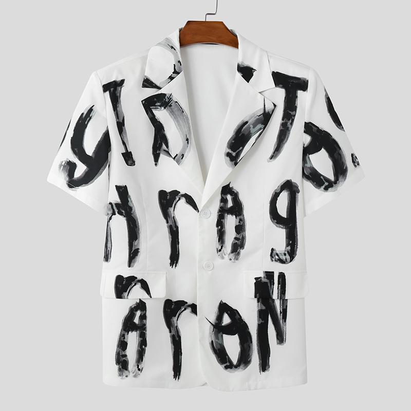 INCERUN Summer Mens Shrot Sleeve Print Casual Loose Tops Shirts 2XL чёрный
INCERUN Summer Mens Shrot Sleeve Print Casual Loose Tops Shirts 2XL чёрный