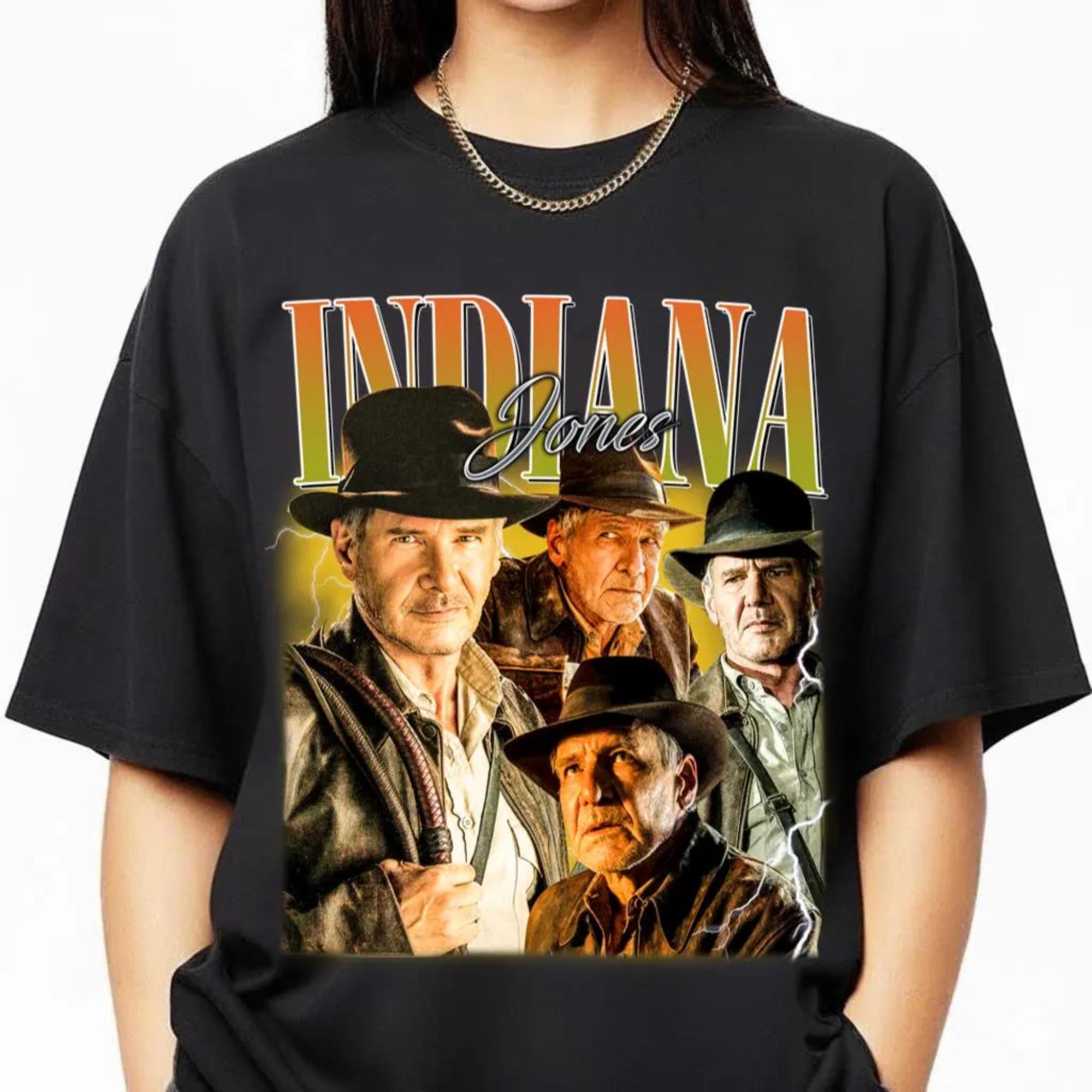 Indiana Jones Vintage Printed Womens Tshirt SpringSummer Fashion Trend Pure Cotton Top Neutral Short Sleeve Tshirt S
Indiana Jones Vintage Printed Womens Tshirt SpringSummer Fashion Trend Pure Cotton Top Neutral Short Sleeve Tshirt S