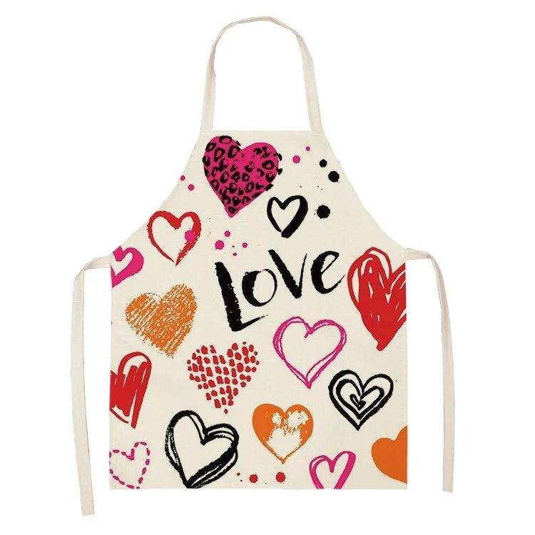 Красочный фартук с узором в виде сердца для влюбленных, фартук для ужина в отеле, кухонный фартук для домашней кухни, льняной фартук от шеф-повара, чистый фартук 47X38CM
Красочный фартук с узором в виде сердца для влюбленных, фартук для ужина в отеле, кухонный фартук для домашней кухни, льняной фартук от шеф-повара, чистый фартук 47X38CM