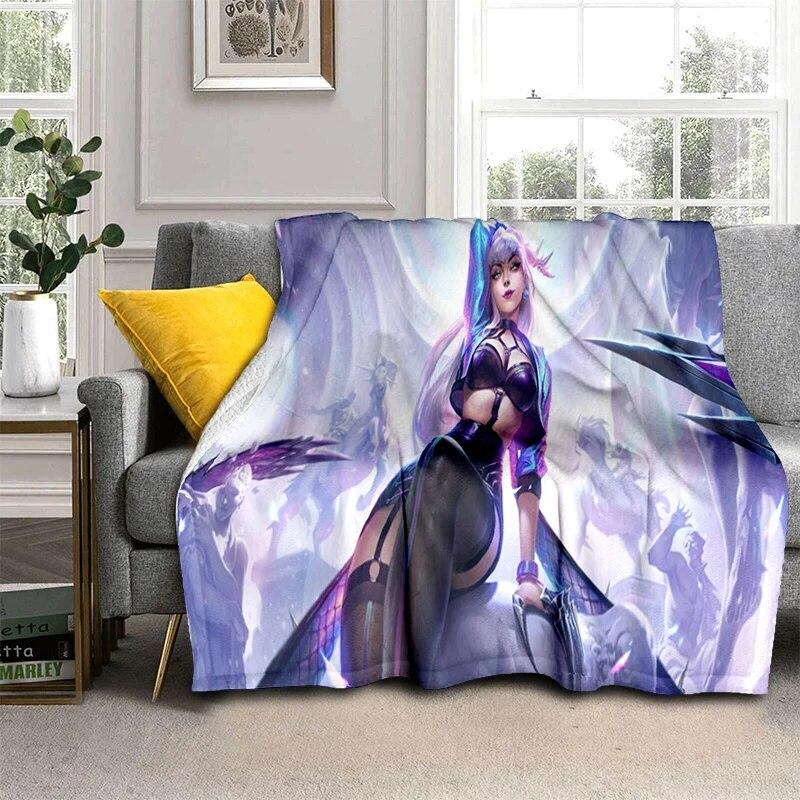 LOL Game Comic М’який плюшевий диван-ліжко Кидаючи мультяшні ковдри для пікніка Сучасні фланелеві ковдри Gedruckt Bettdecke Geschenk 180cm x 230cm
LOL Game Comic М’який плюшевий диван-ліжко Кидаючи мультяшні ковдри для пікніка Сучасні фланелеві ковдри Gedruckt Bettdecke Geschenk 180cm x 230cm