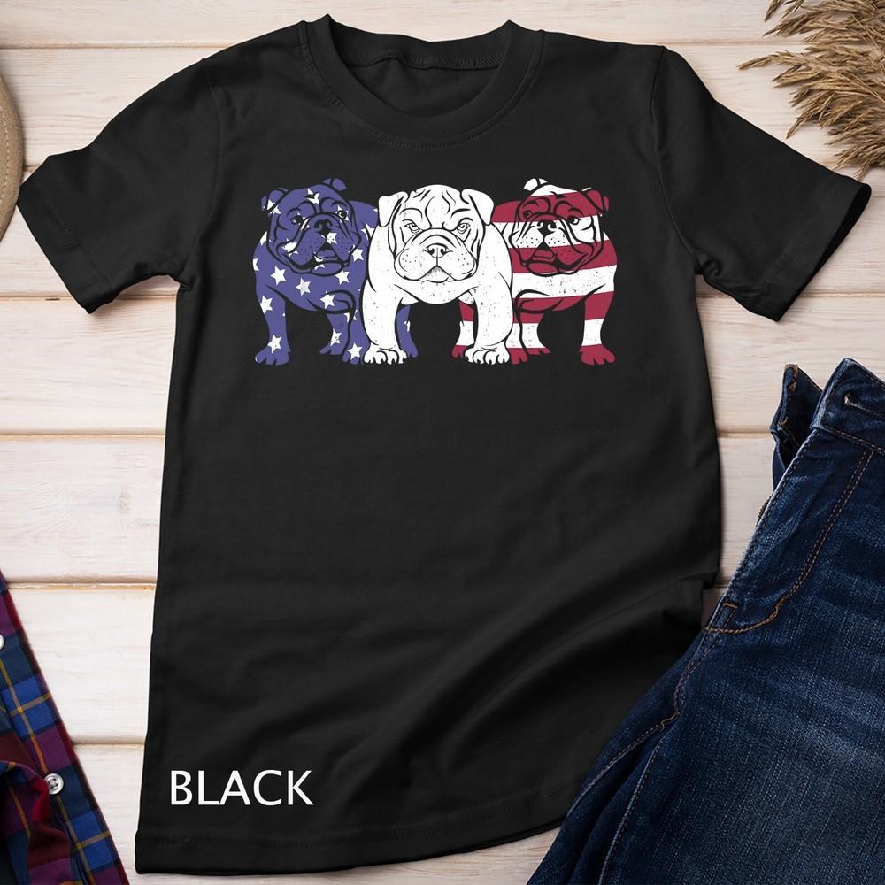 Unique English Bulldog Dog American Flag T-Shirts Gifts Unisex T-shirt 4XL
Unique English Bulldog Dog American Flag T-Shirts Gifts Unisex T-shirt 4XL