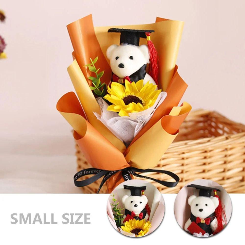 10 pcs/set Celebrate Party Mini Bear Flower Bouquet Bachelor Bear Plush Toy Happy Graduation 10pcs/set
10 pcs/set Celebrate Party Mini Bear Flower Bouquet Bachelor Bear Plush Toy Happy Graduation 10pcs/set