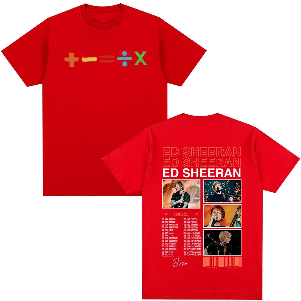Ed Sheeran Tour 2025 T-shirt Men Women Clothing Fashion Hip Hop T Shirts Casual Short Sleeve T Shirt Tops Streetwear 4XL
Ed Sheeran Tour 2025 T-shirt Men Women Clothing Fashion Hip Hop T Shirts Casual Short Sleeve T Shirt Tops Streetwear 4XL