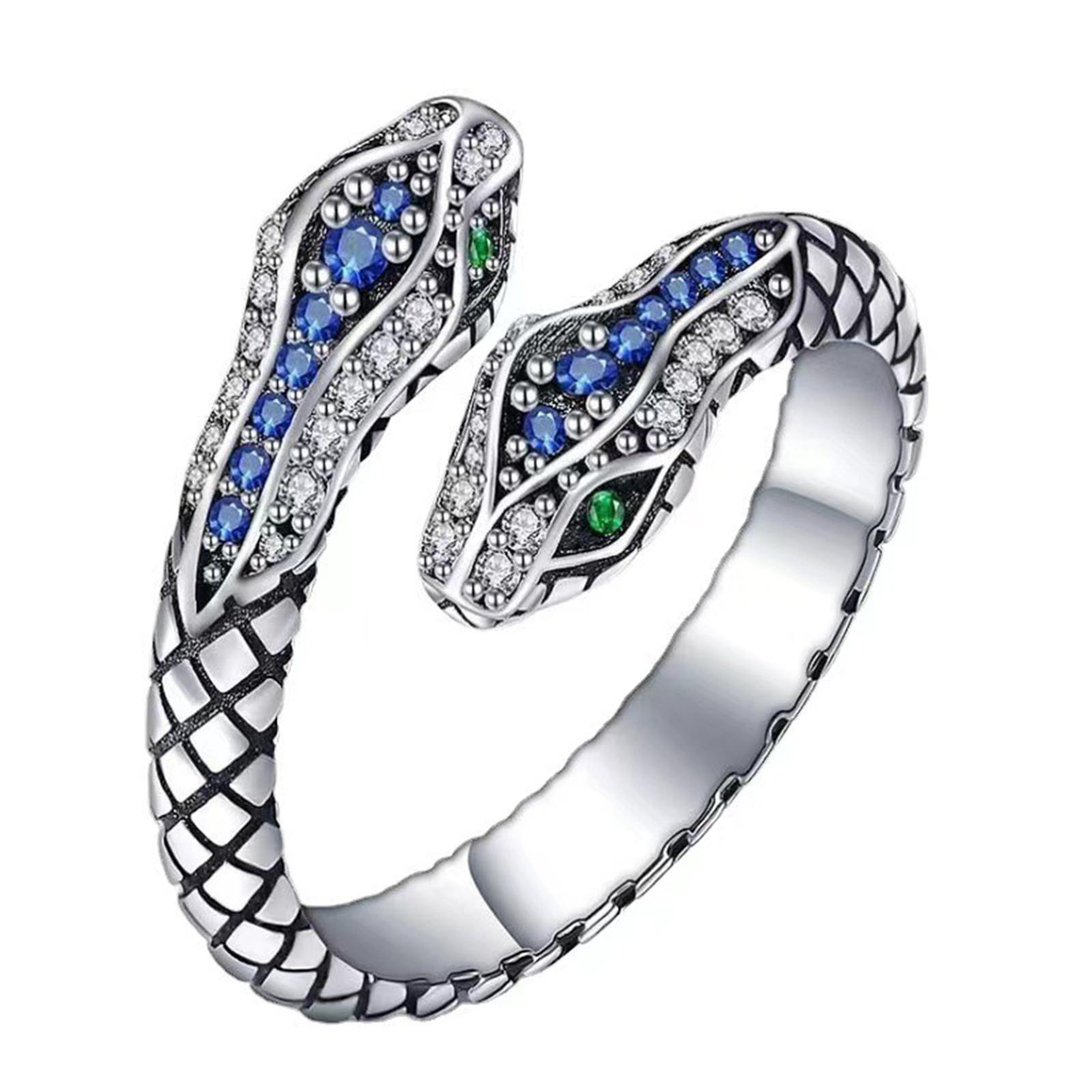 Vintage Alloy Open Rings Fashion Adjustable Finger Rings Stacking Rings Vintage Punk Snake Ring Jewelry Accessories 1
Vintage Alloy Open Rings Fashion Adjustable Finger Rings Stacking Rings Vintage Punk Snake Ring Jewelry Accessories 1