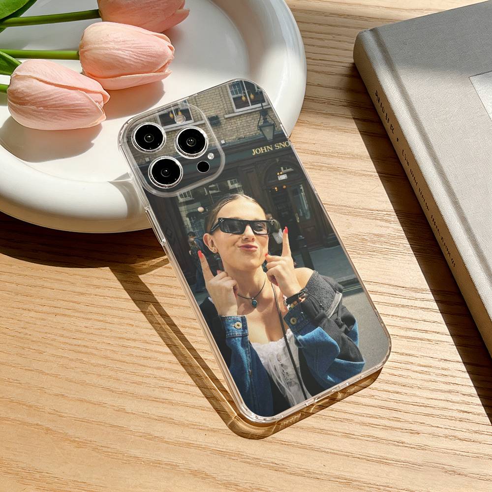 Luxury Brand Star Millie Bobby Phone Case For iPhone 17 16 15 14 13 12 11 Mini Pro Max Plus Transparent Cover iPhone11PROMAX
Luxury Brand Star Millie Bobby Phone Case For iPhone 17 16 15 14 13 12 11 Mini Pro Max Plus Transparent Cover iPhone11PROMAX
