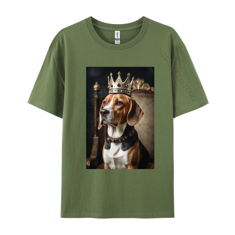 Beagle King Tshirt Mens T Shirt Great Leader Tee Shirt England Style Male Tshirt TShirt Cotton Top 4XL
Beagle King Tshirt Mens T Shirt Great Leader Tee Shirt England Style Male Tshirt TShirt Cotton Top 4XL