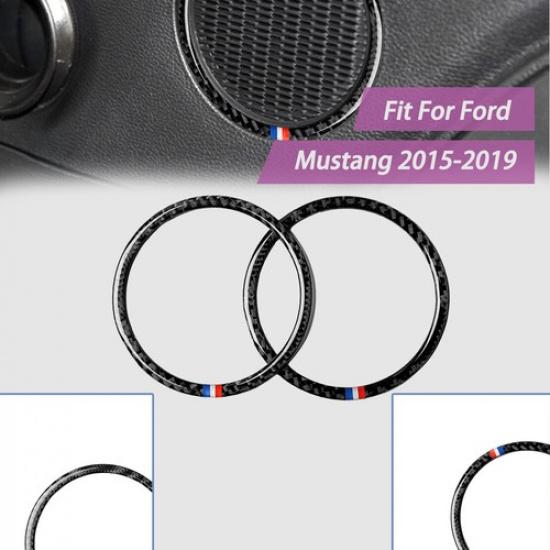 For Ford Mustang 2015-19 Carbon Fiber Door Speaker Panel Decor Trim Sticker×2-W
For Ford Mustang 2015-19 Carbon Fiber Door Speaker Panel Decor Trim Sticker×2-W