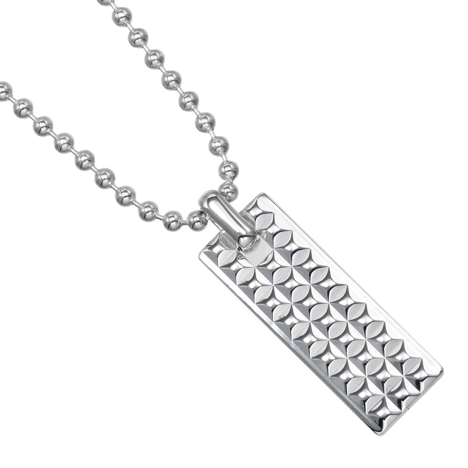 TIFFANY&Co. Square Studs Necklace Silver925 16.7g Women Used
TIFFANY&Co. Square Studs Necklace Silver925 16.7g Women Used