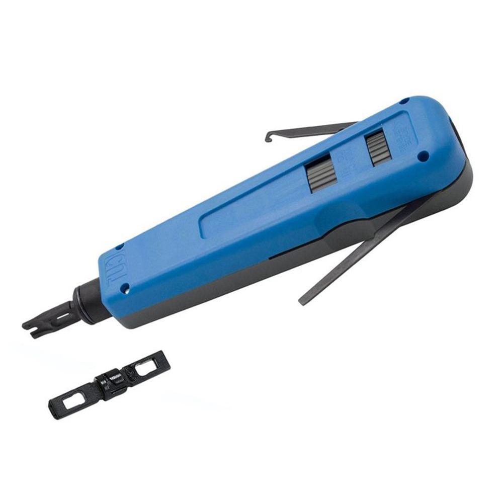 Punch Down Tool Multi-function Network Cable with 110 and 66 Blades Terminal Insertion Tools
Punch Down Tool Multi-function Network Cable with 110 and 66 Blades Terminal Insertion Tools