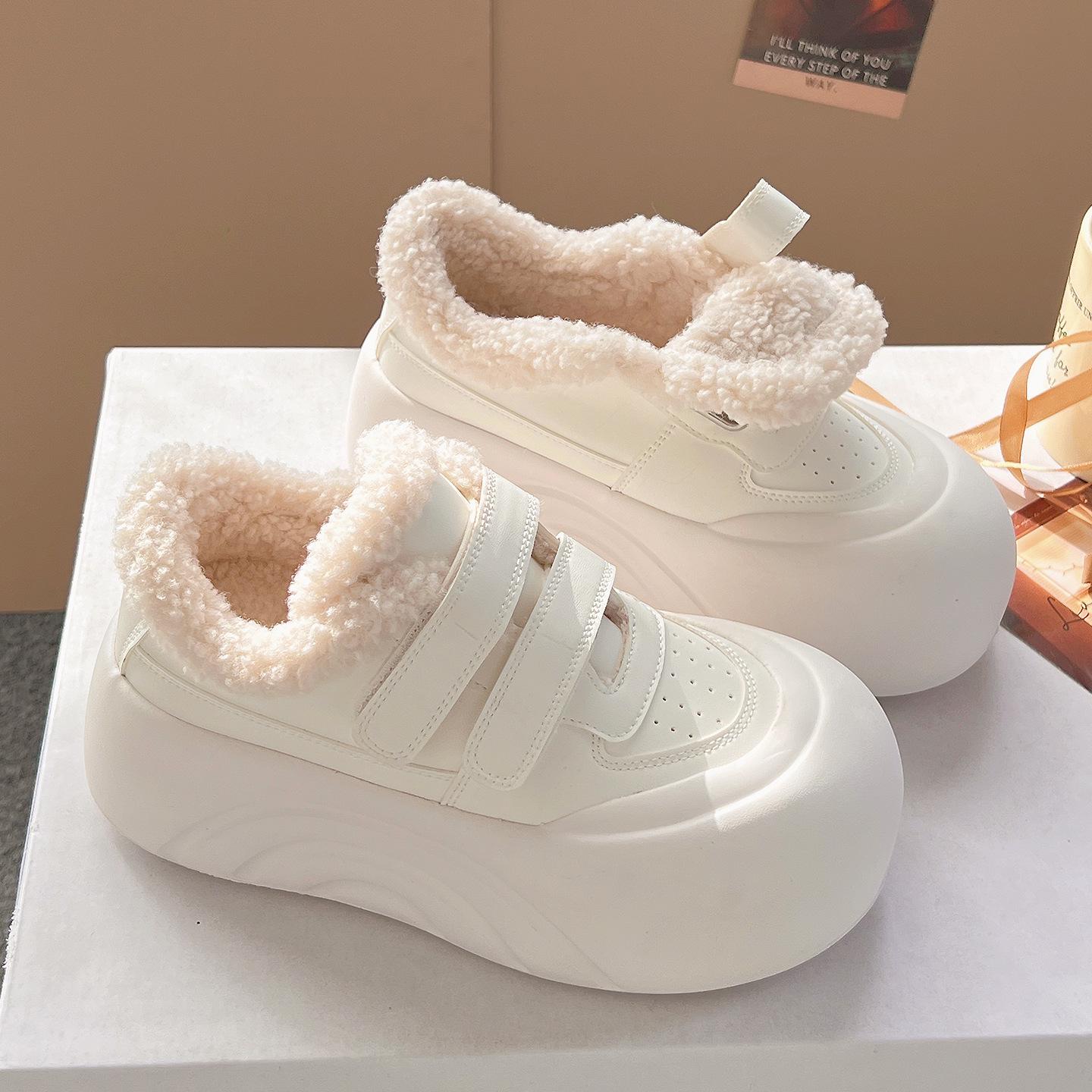 Autumn/Winter Casual Thick-Soled White Loafers with Fleece Lining for Warmth, Big-Toe Design, Model XY-A709 39 брудно-білий
Autumn/Winter Casual Thick-Soled White Loafers with Fleece Lining for Warmth, Big-Toe Design, Model XY-A709 39 брудно-білий